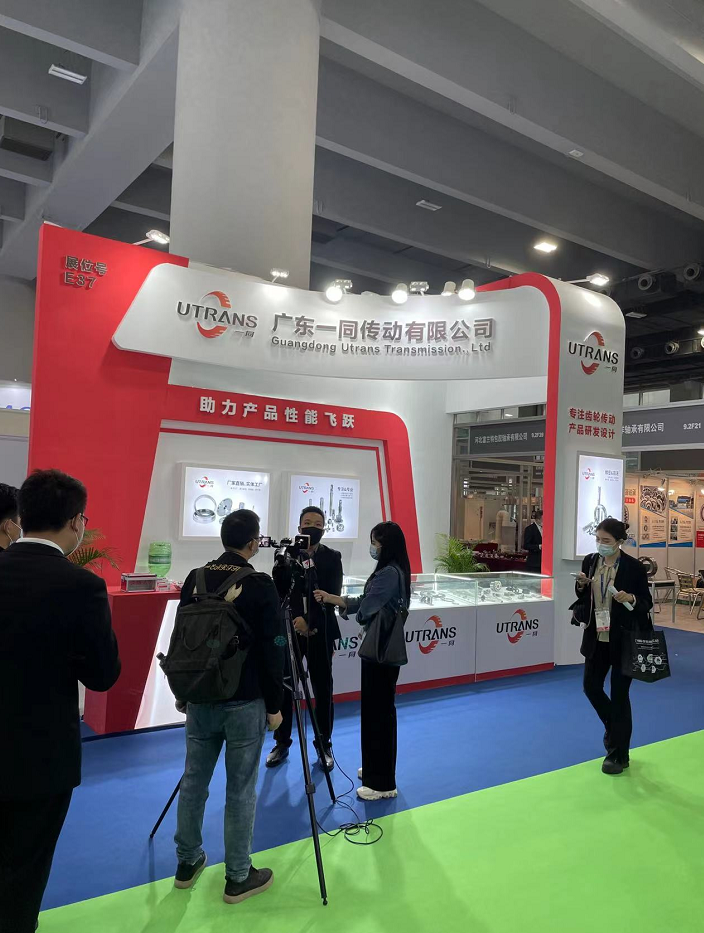 一同傳動(dòng)接受廣東電視臺(tái)采訪(fǎng)，2022廣州國(guó)際工業(yè)自動(dòng)化展會(huì)